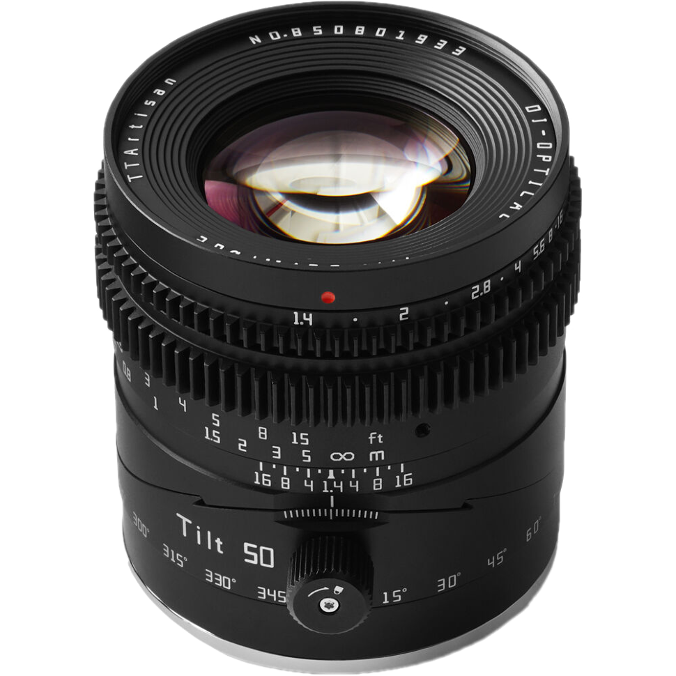 Объектив TTArtisan Tilt 50mm F1.4 E-mount 