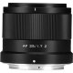 Объектив Viltrox Air AF 25mm F1.7 Z-mount - Изображение 262439