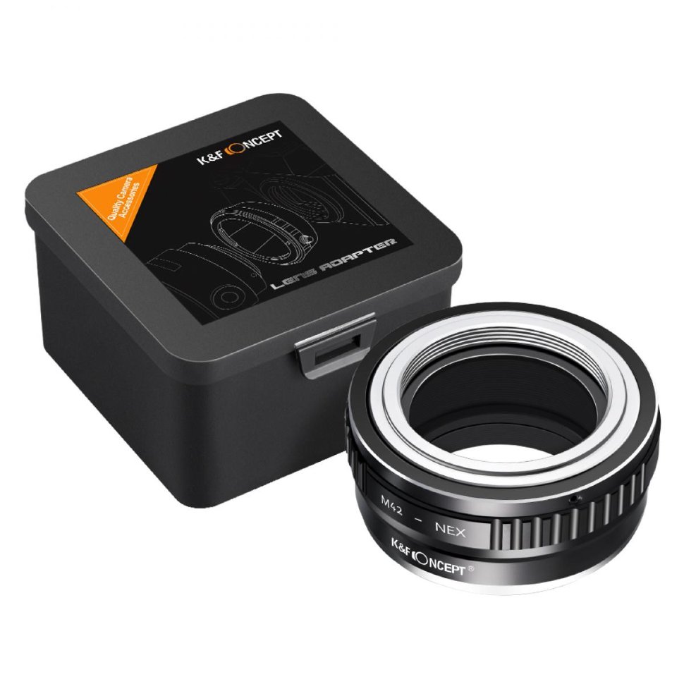 Адаптер K&F Concept для объектива M42 на E-mount KF06.067