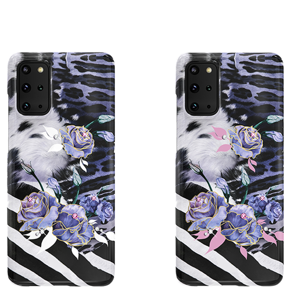 Чехол PQY Wild для Galaxy S20 Plus Zebra 
