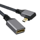 Кабель угловой левый Digitalfoto Micro HDMI - HDMI Extension 20см - Изображение 249032
