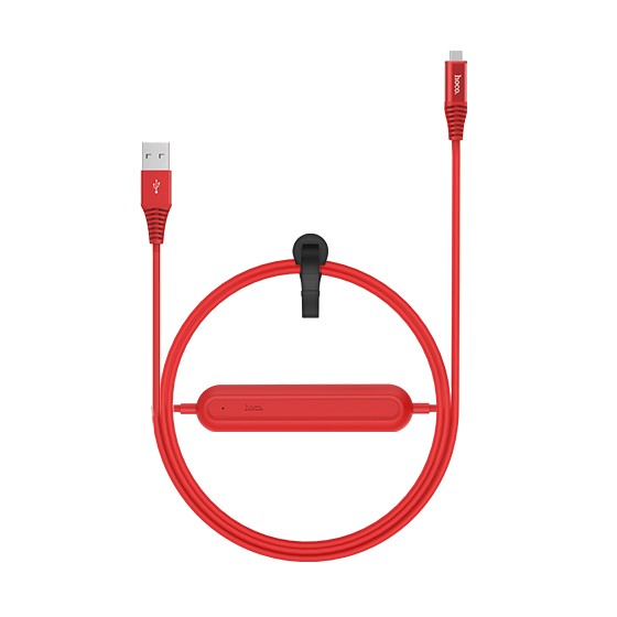 Кабель с аккумулятором HOCO U22 Bei Power Bank Type-C Красный 