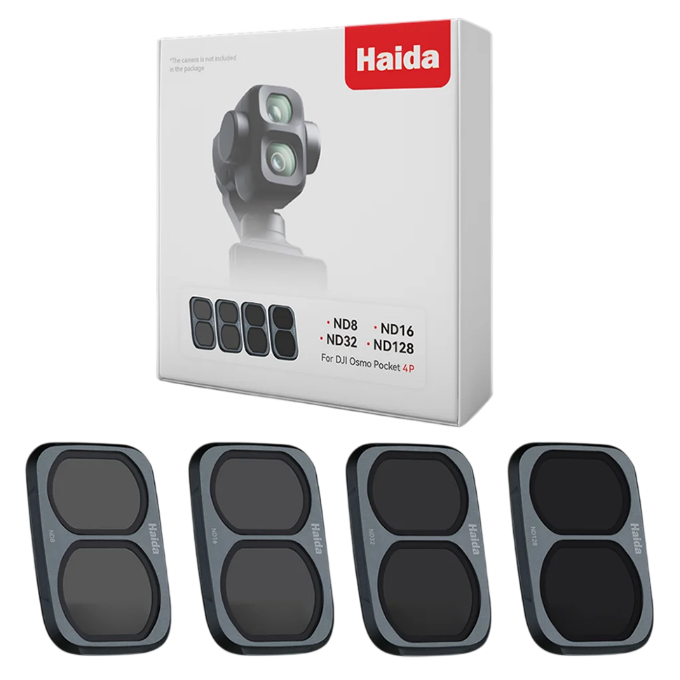 Комплект светофильтров Haida NanoPro ND Kit для DJI Osmo Pocket 4P (4шт) 