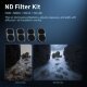 Комплект светофильтров Haida NanoPro ND Kit для DJI Osmo Pocket 4P (4шт) - Изображение 299771