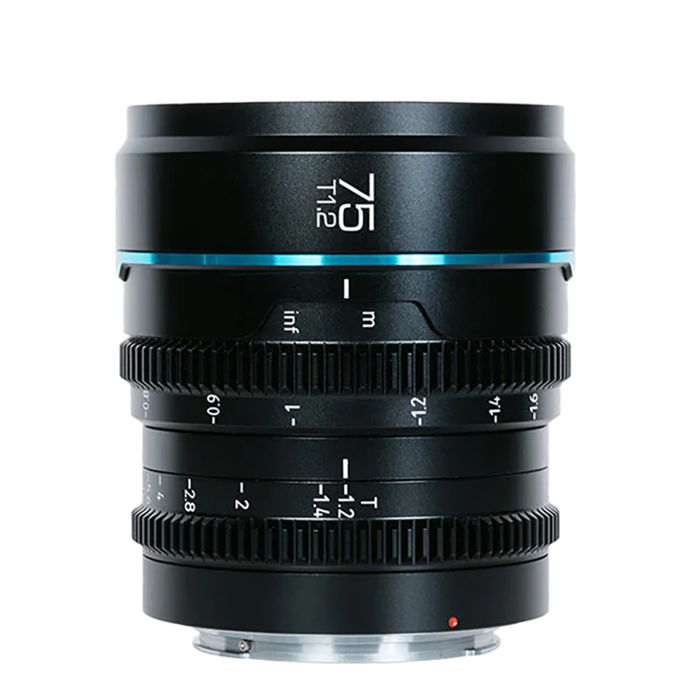 Объектив Sirui Nightwalker 75mm T1.2 S35 Micro 4/3 Чёрный 