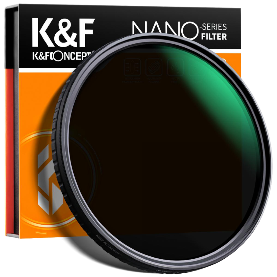 Светофильтр K&amp;F Concept Nano-X ND32-512 58мм 
