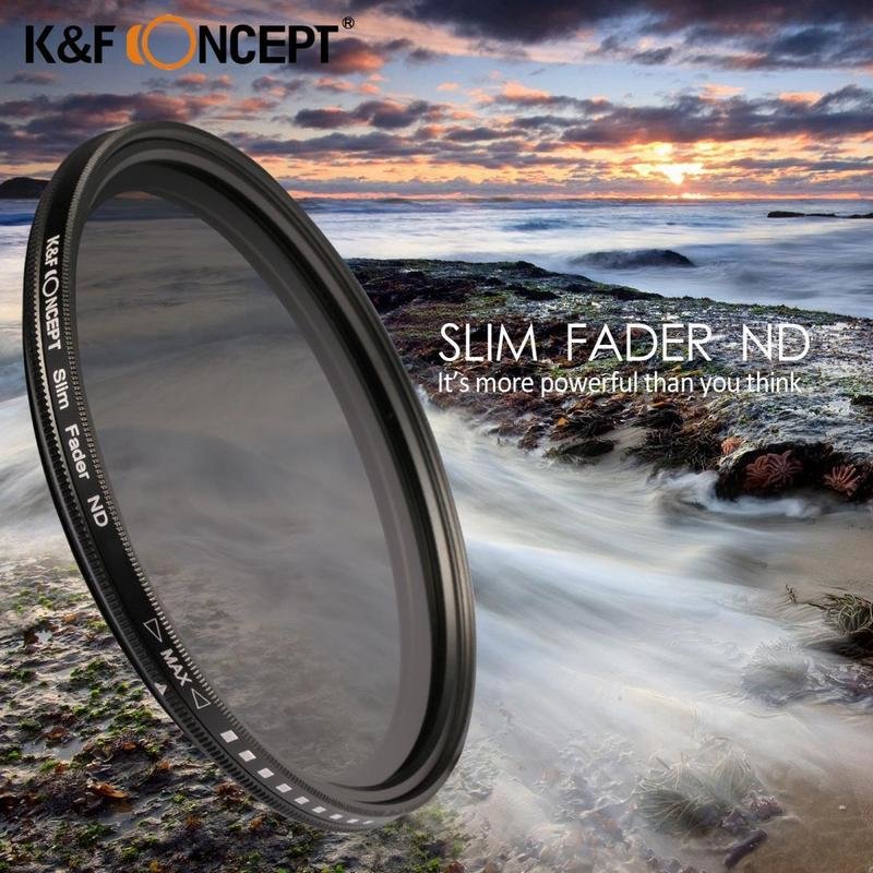 Светофильтр K&F Concept ND2-400 77мм