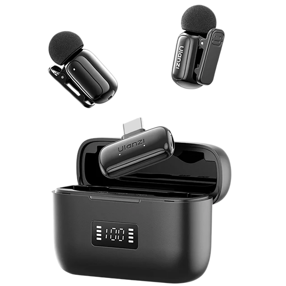 Радиосистема Ulanzi A200 Mini Mic Чёрная 