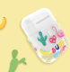 Чехол PQY Flamingo для Apple Airpods Feather - Изображение 210297