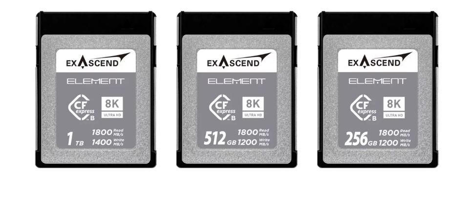 Карта памяти Exascend Element CFexpress Type B 256GB