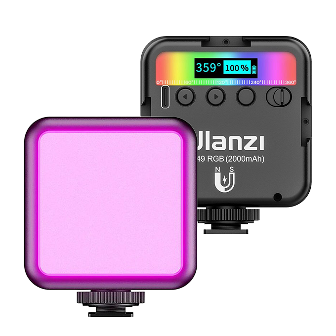 Осветитель Ulanzi VL49 RGB Gen II Чёрный preOrder=11.08.2026