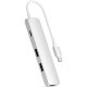 Хаб Satechi Slim Aluminum Multi-Port Adapter Type-C/2хUSB 3.0/ HDMI 4K Серебро - Изображение 201886