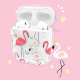 Чехол PQY Flamingo для Apple Airpods Crown - Изображение 210298