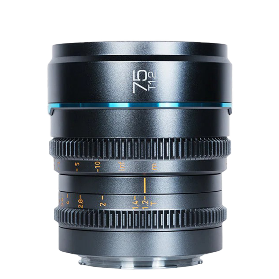 Объектив Sirui Nightwalker 75mm T1.2 S35 L-mount Серый 