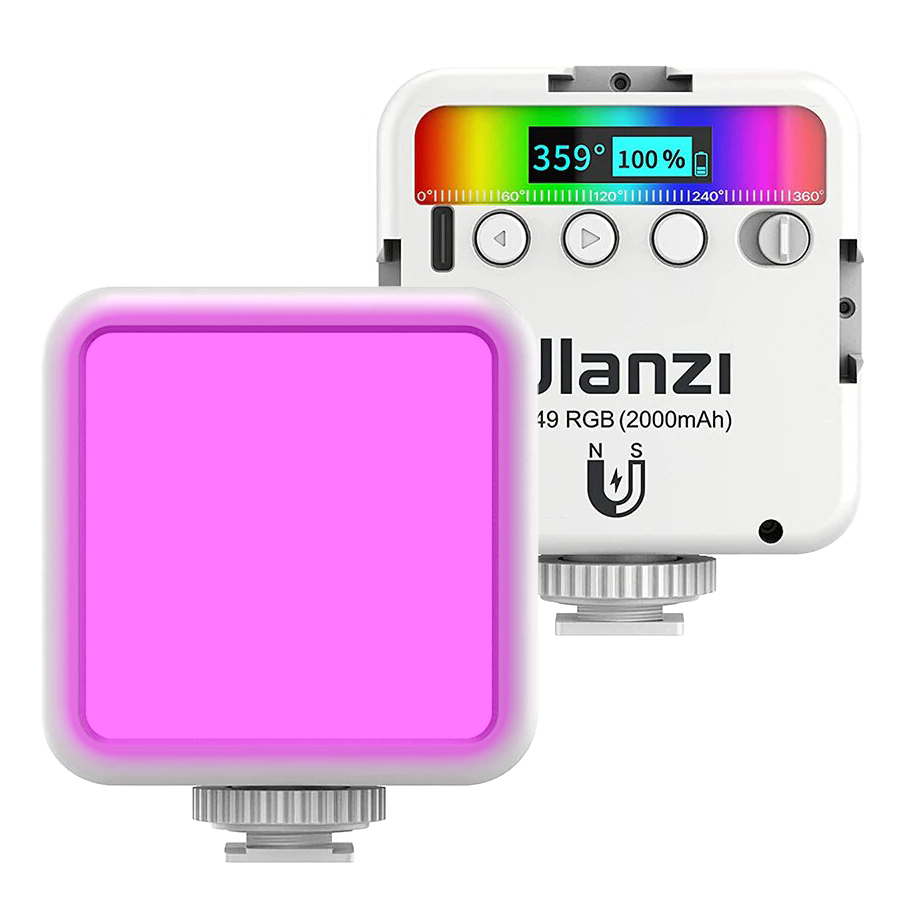 Осветитель Ulanzi VL49 RGB Gen II Белый preOrder=11.08.2026