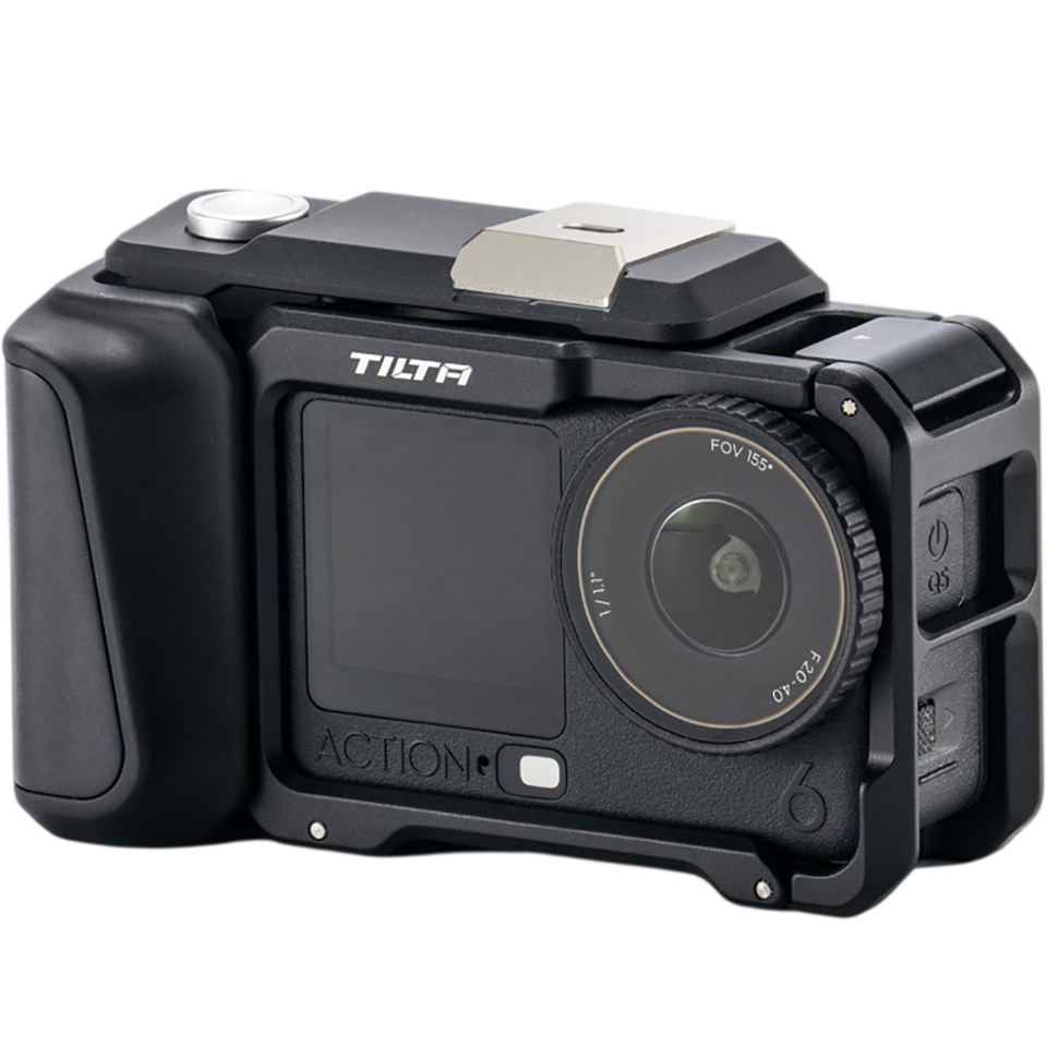 Клетка Tilta Camera Cage Street Snap Kit для DJI Osmo Action 6 Чёрная 
