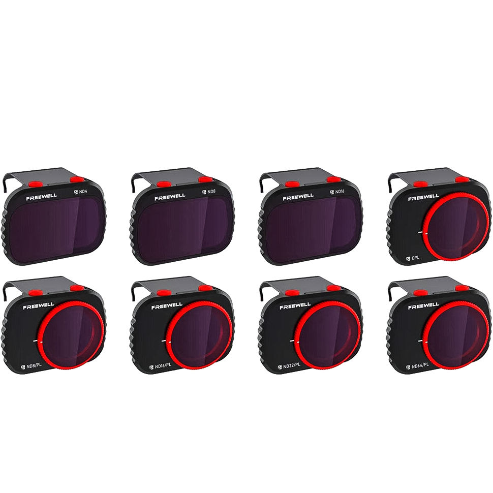 Комплект светофильтров Freewell All Day для DJI Mini/Mini 2/Mini SE/Mini 2 SE (8шт) 