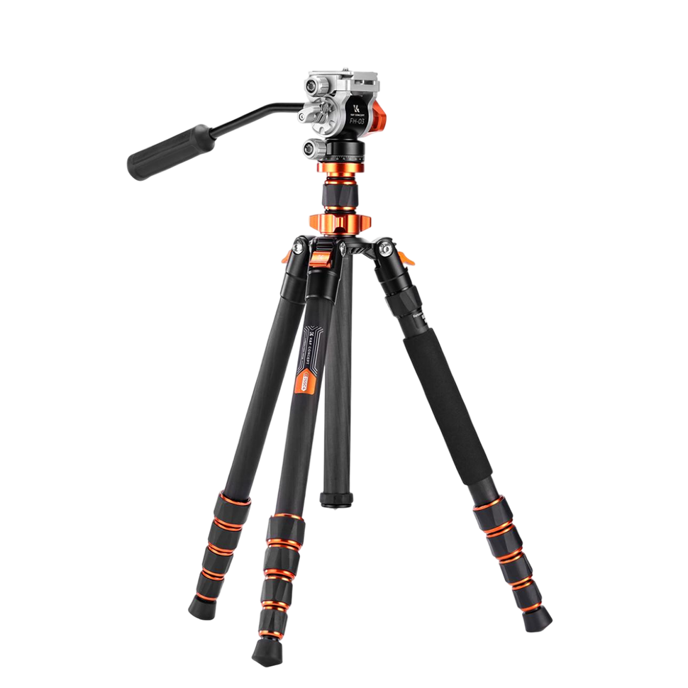 Штатив K&amp;F Concept Omni O255C4 с головой FH-03 