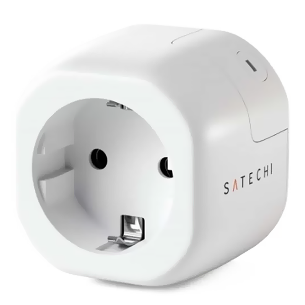 Умная розетка Satechi Homekit Smart Outlet Белая preOrder=11.01.2023