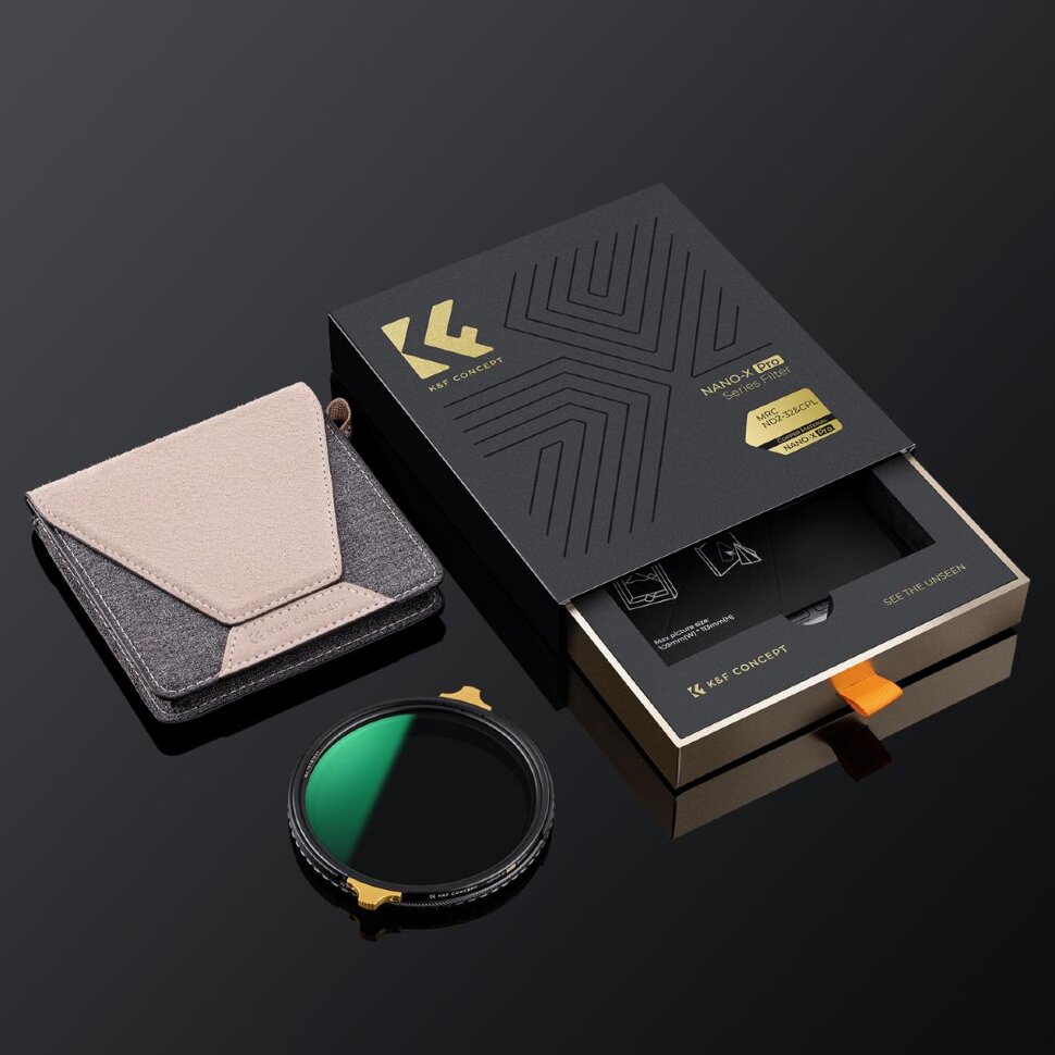 Светофильтр K&F Concept Nano-X Pro CPL/ND2-32 67мм