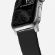 Ремешок Nomad Active Strap Pro для Apple Watch 42/44мм Чёрный с серебряной фурнитурой - Изображение 150592