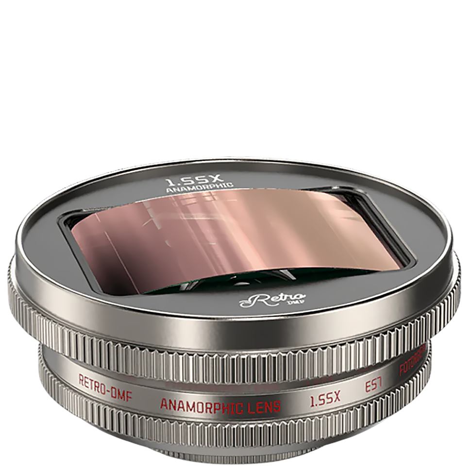 Объектив FotorGear Retro 1.55X Anamorphic для смартфона 