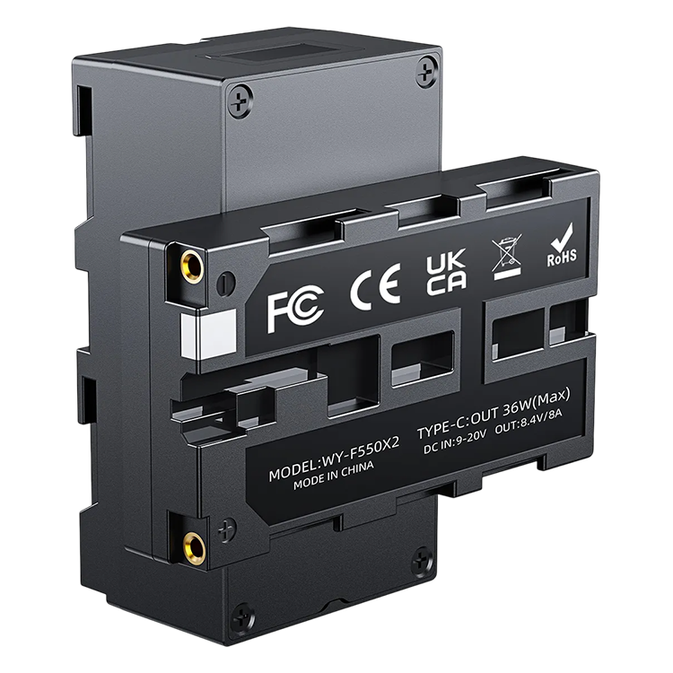 Адаптер питания DigitalFoto F550X2 Dual NP-F Dummy Battery  - D-Tap 