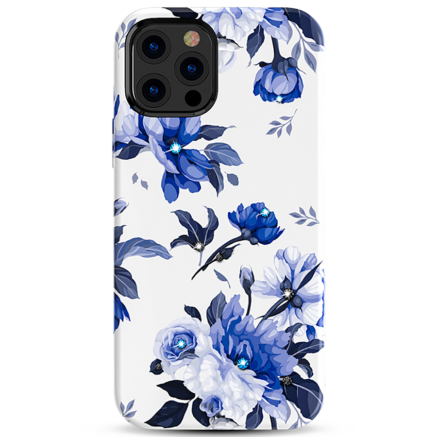 Чехол PQY Blossom для iPhone 12/12 Pro Белый 