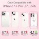 Чехол PQY Wish для iPhone 14 Pro Розовое золото - Изображение 200136