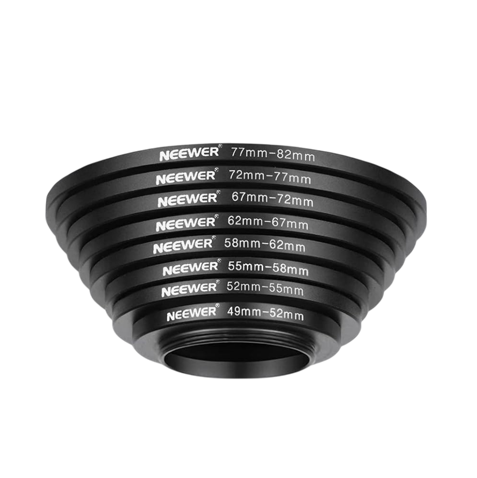 Комплект переходных колец Neewer Step-up Adapter Ring (8шт) 