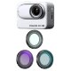Комплект светофильтров K&F Concept UV+CPL+ND4 для Insta360 GO 3S (3шт) - Изображение 259312