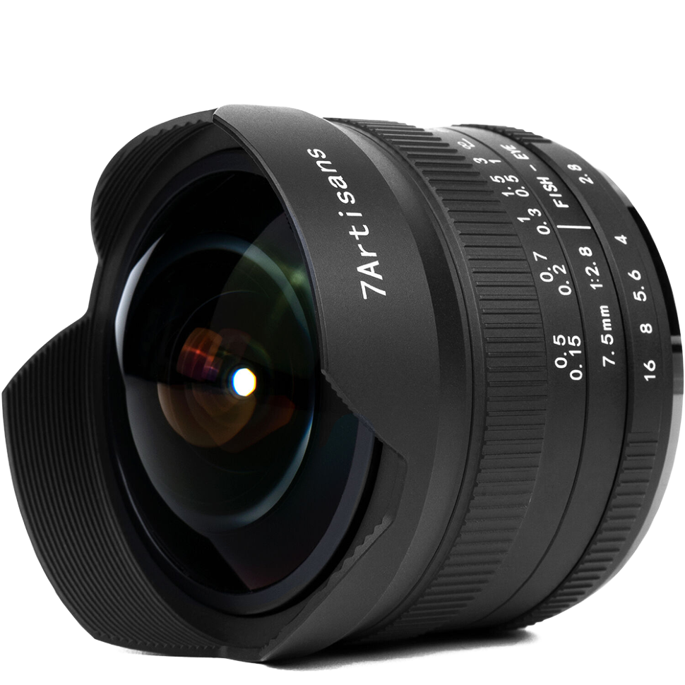 Объектив 7Artisans 7.5mm F2.8 II Fisheye X-mount 