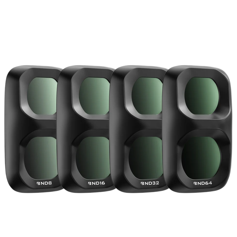 Комплект светофильтров Freewell Standard Day для DJI Osmo Pocket 4P/Xtra Muse 2 Pro (4шт) Чёрный 