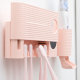 Умный держатель для зубных щеток с дезинфекцией Sothing UV Light Toothbrush Sterilizer Holder Розовый - Изображение 161405