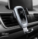 Автодержатель с беспроводной зарядкой Baseus Metal Car Mount Серебро - Изображение 75777