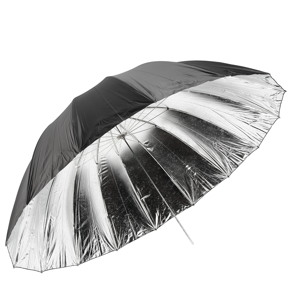 Фотозонт Godox UB-L3 185cm серебро/черный 