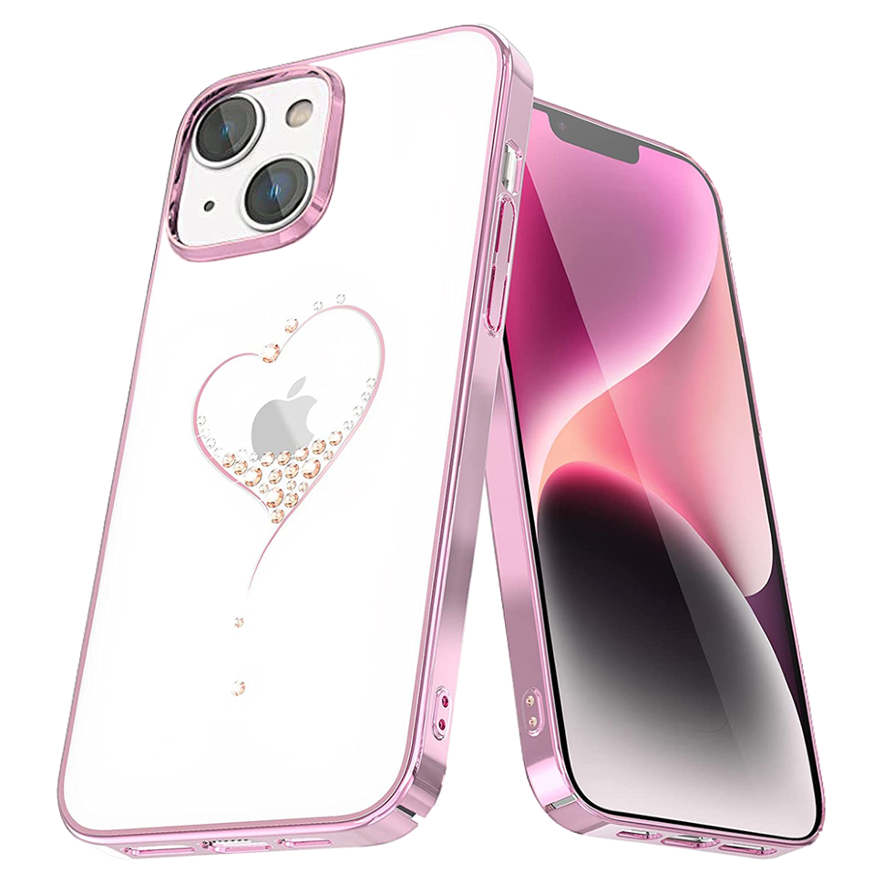 Чехол PQY Wish для iPhone 14 Plus Розовое золото 