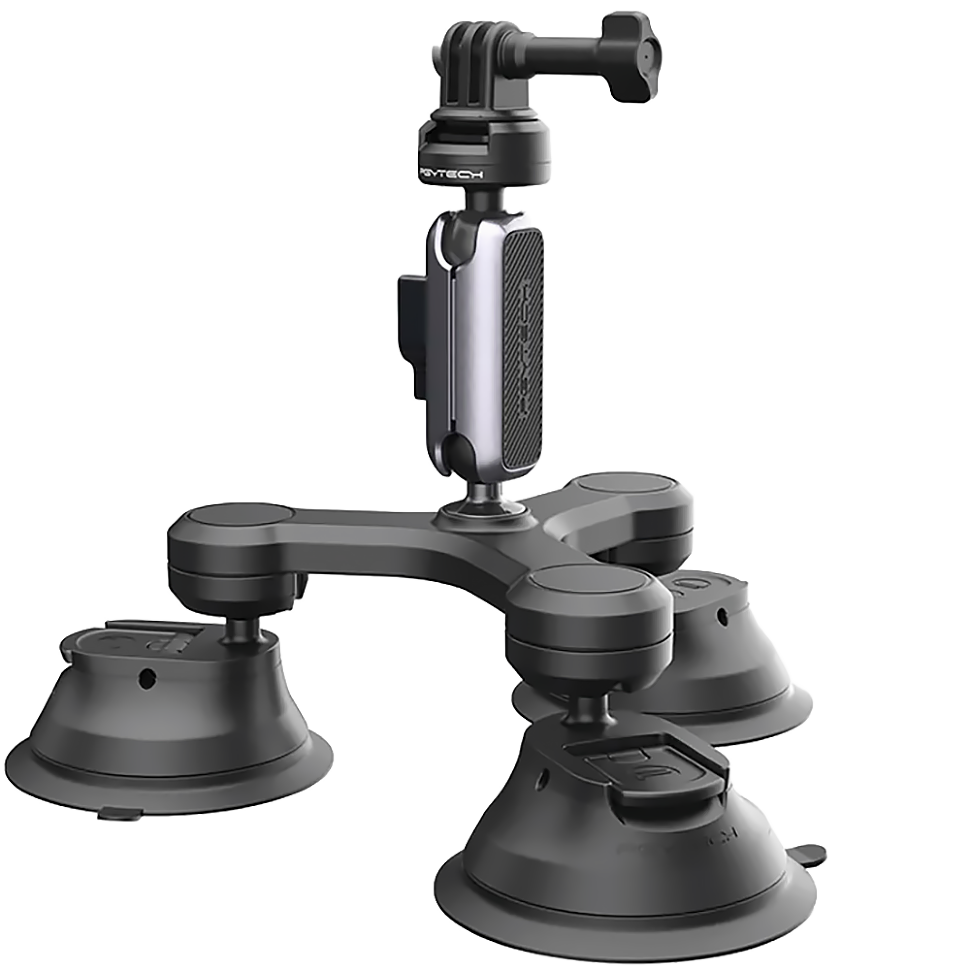Крепление для экшн-камеры PGYTECH CapLock Three-arm Suction Mount 