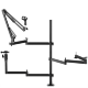 Стойка-держатель Ulanzi UURig Universal Desktop Livestream Stand - Изображение 163952