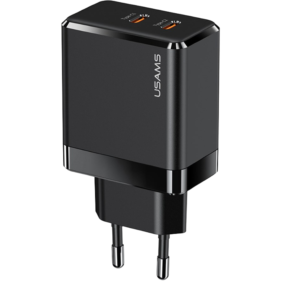 Сетевой адаптер USAMS US-CC172 T54 40W GaN Чёрный 
