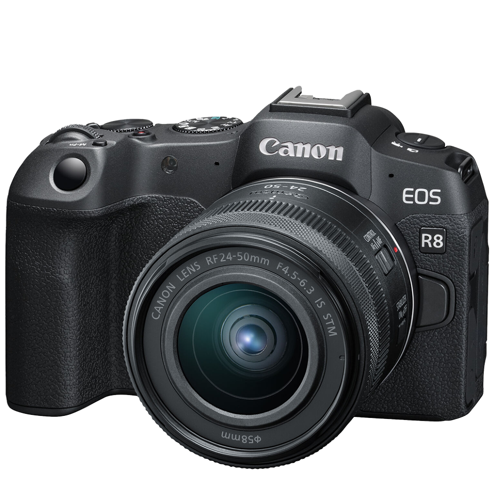 Беззеркальная камера Canon EOS R8 Kit (RF 24-50mm f/4.5-6.3 IS STM) 