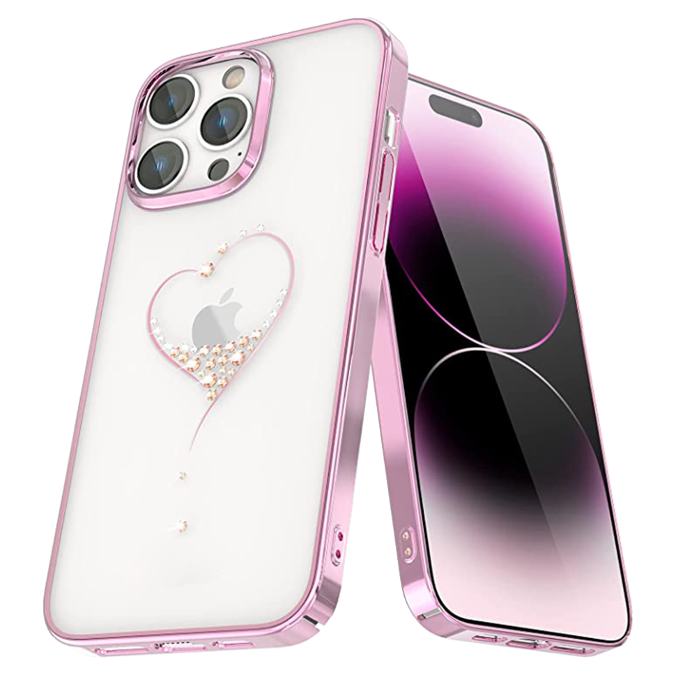 Чехол PQY Wish для iPhone 14 Pro Max Розовое золото 