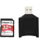 Карта памяти Kingston SDHC 32Gb V90 UHS-II U3 + Card Reader - Изображение 134647