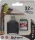 Карта памяти Kingston SDHC 32Gb V90 UHS-II U3 + Card Reader - Изображение 134648
