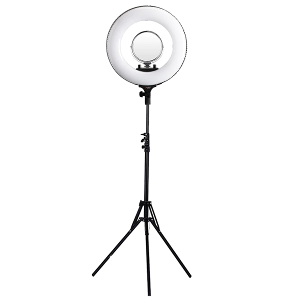 Осветитель кольцевой Tolifo R-48B Lite (3200-5600К) Черный 