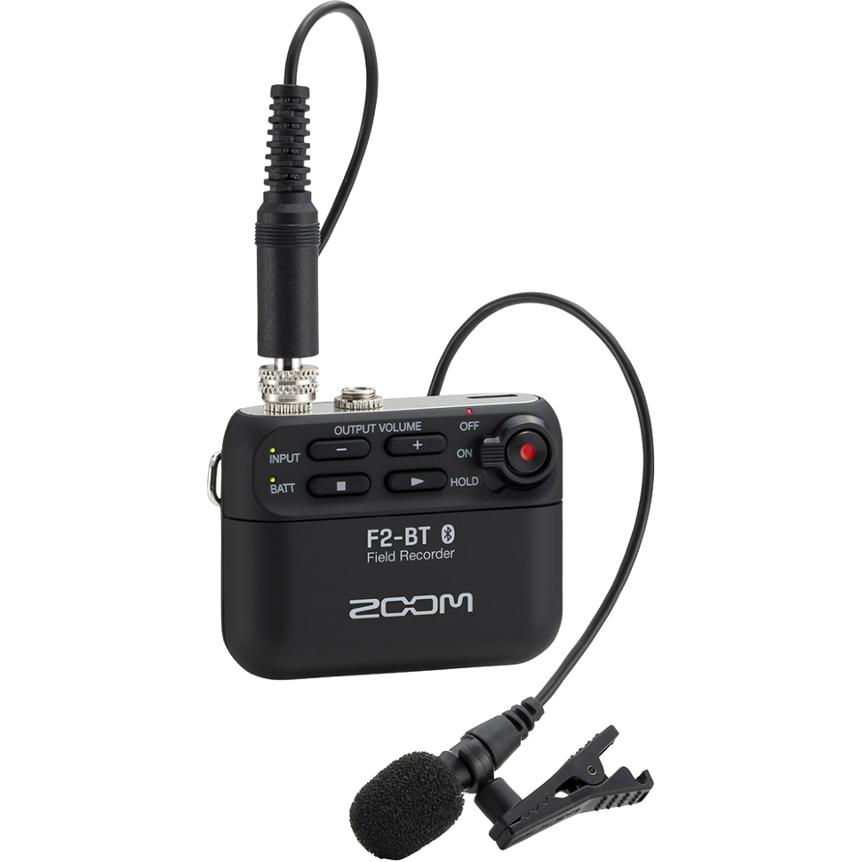 Рекордер Zoom F2-BT Bluetooth Чёрный 