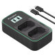 Зарядное устройство Kingma PD3.0 Dual Battery Charger для NP-FZ100 (Уцененный кат.А) - Изображение 295144