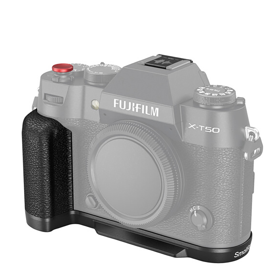 Площадка с рукояткой SmallRig Silicone для Fujifilm X-T50 Чёрная 