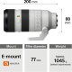 Объектив Sony FE 70–200mm F2.8 GM OSS II - Изображение 261744