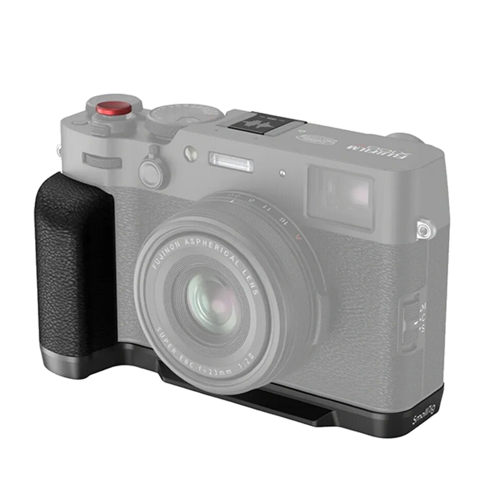 Площадка с рукояткой SmallRig Silicone для Fujifilm X100VI / X100V Чёрная preOrder=05.08.2026